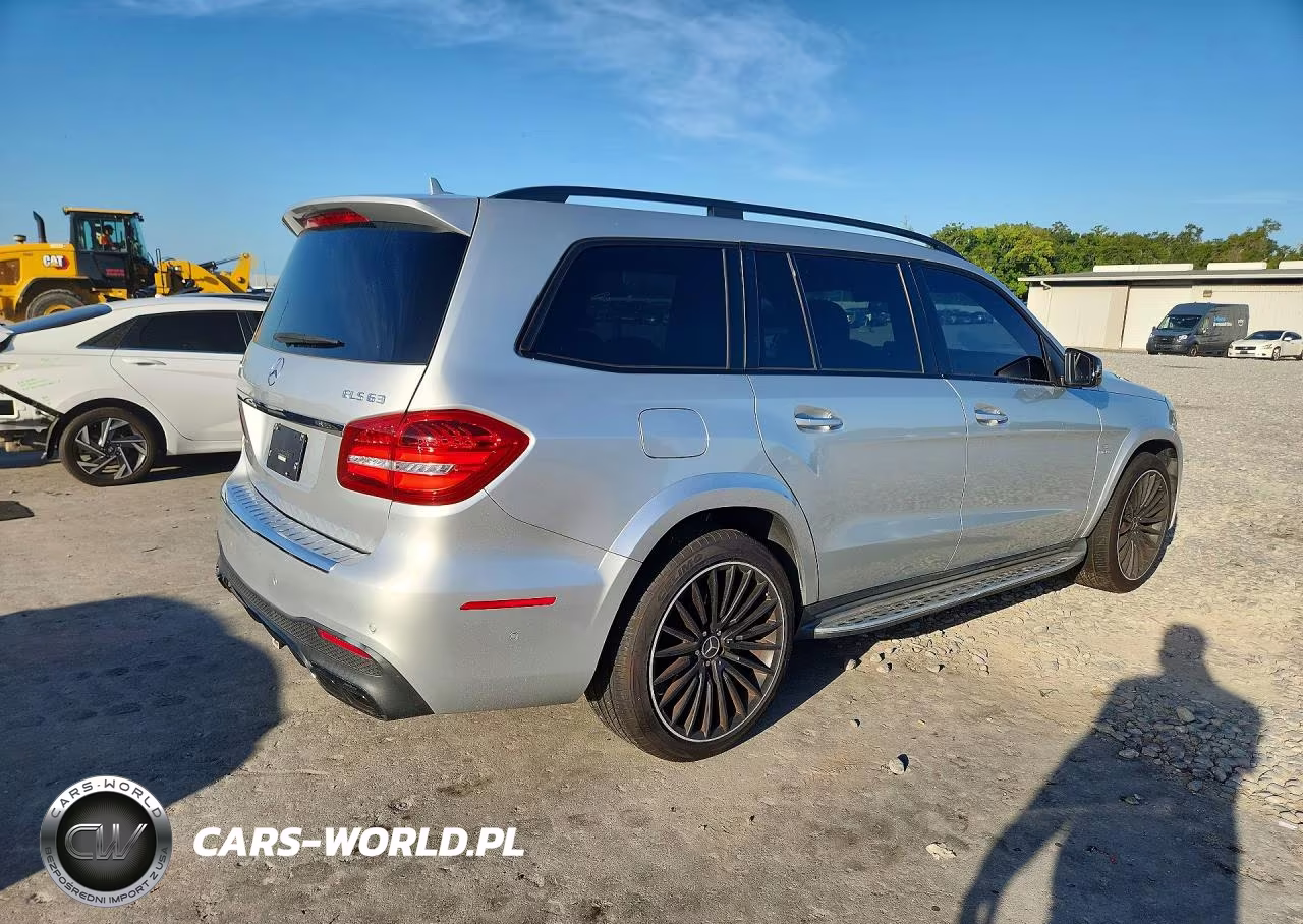 2017 Mercedes-Benz Gls 63 Amg 4Matic VIN:4JGDF7FEXHA990331 - 3