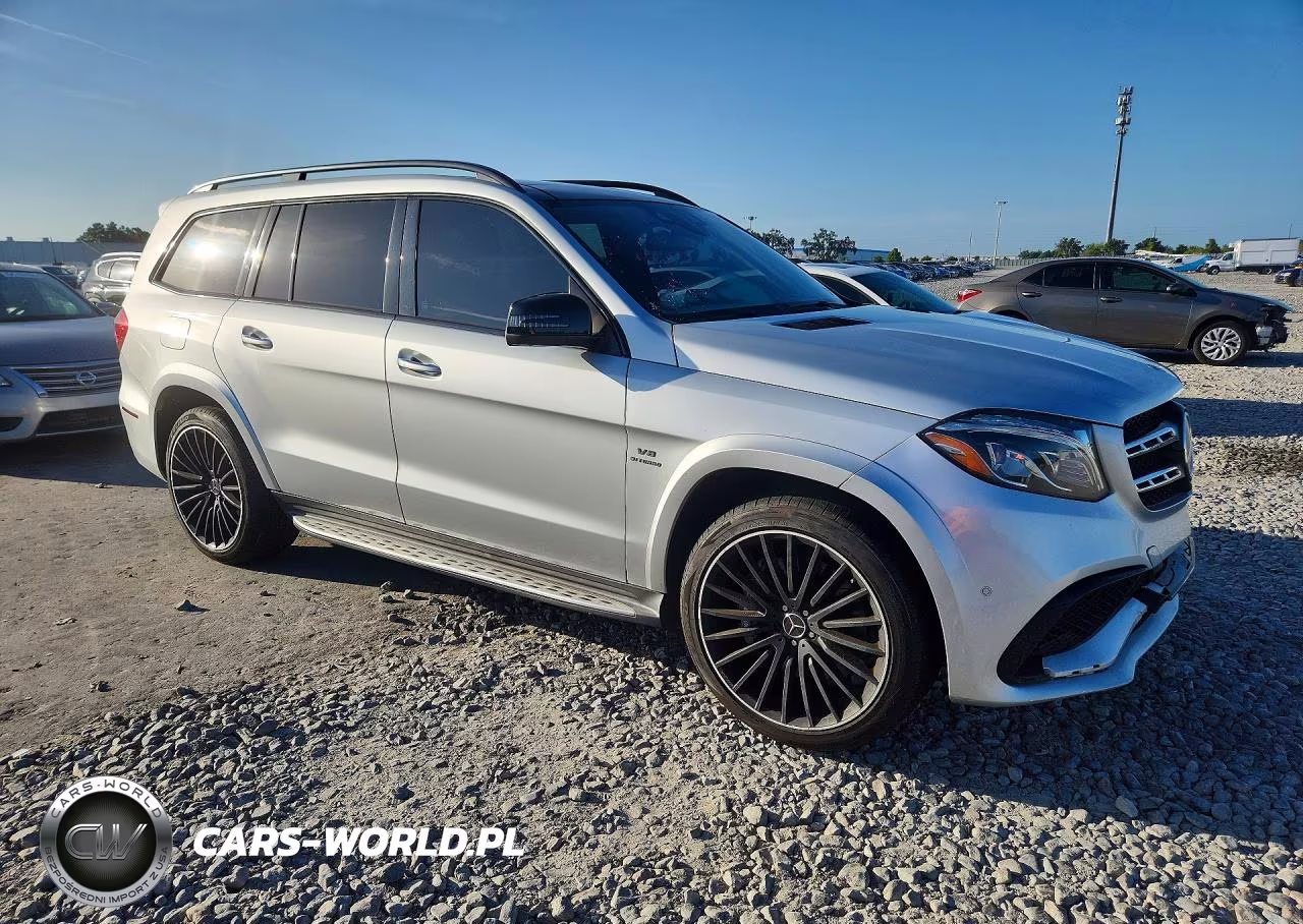 2017 Mercedes-Benz Gls 63 Amg 4Matic VIN:4JGDF7FEXHA990331 - 4