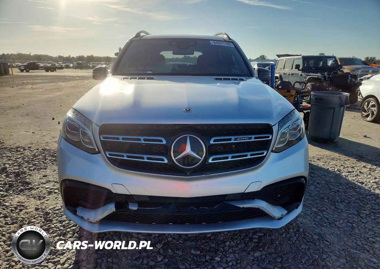 2017 Mercedes-Benz Gls 63 Amg 4Matic VIN:4JGDF7FEXHA990331 - 5