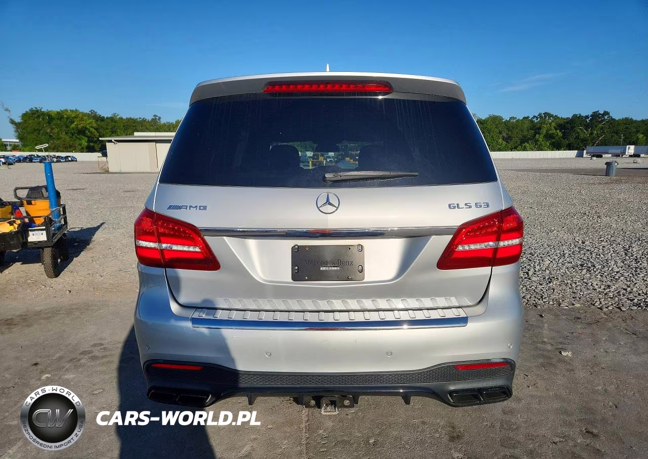 2017 Mercedes-Benz Gls 63 Amg 4Matic VIN:4JGDF7FEXHA990331 - 6