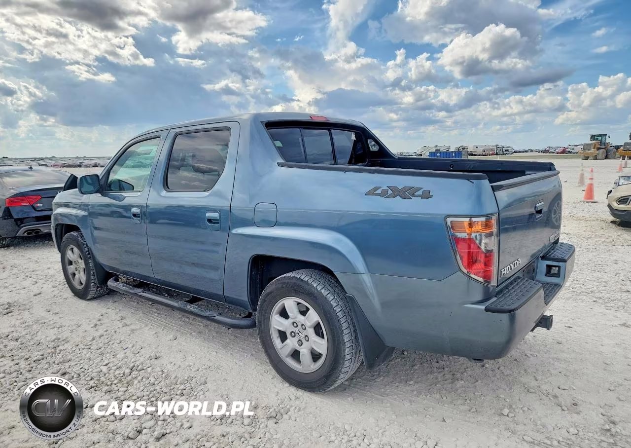 2007 Honda Ridgeline Rts VIN:2HJYK16487H506383 - 2