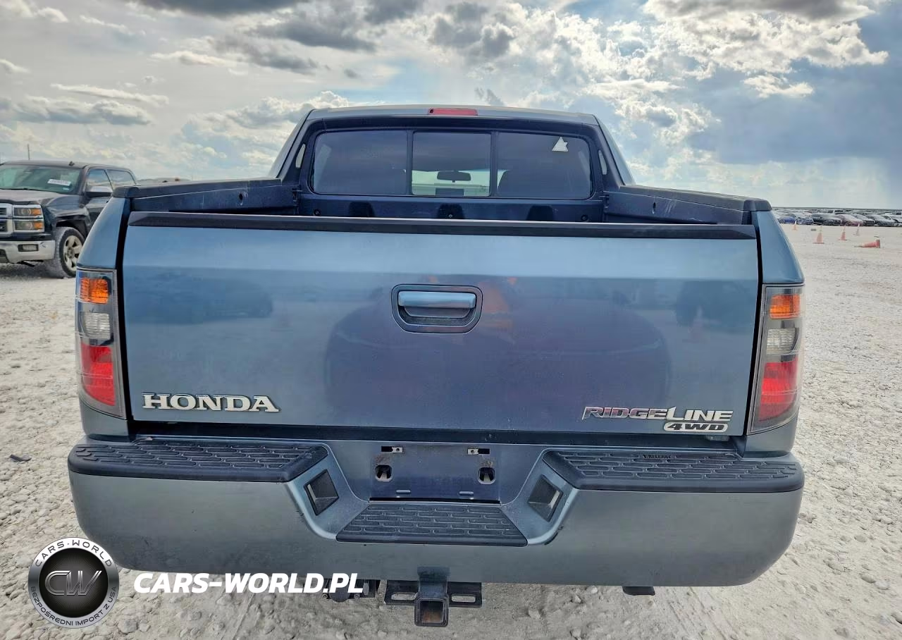 2007 Honda Ridgeline Rts VIN:2HJYK16487H506383 - 6
