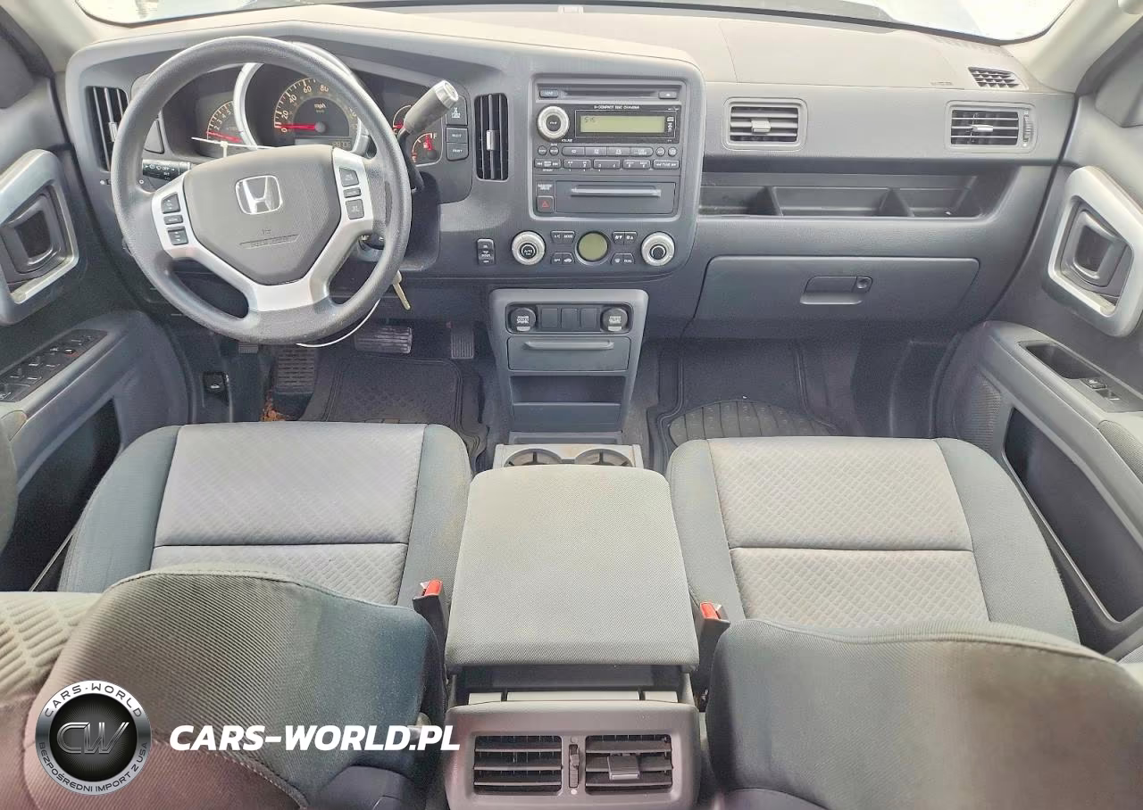 2007 Honda Ridgeline Rts VIN:2HJYK16487H506383 - 8