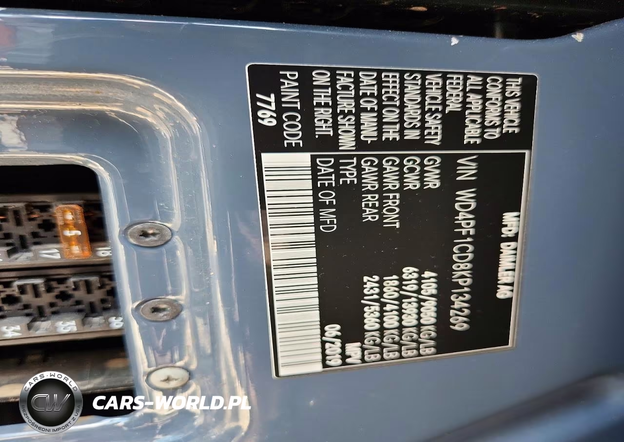 2019 Mercedes-Benz Sprinter 2500-3500 Delivery Van VIN:WD4PF1CD8KP134269 - 13