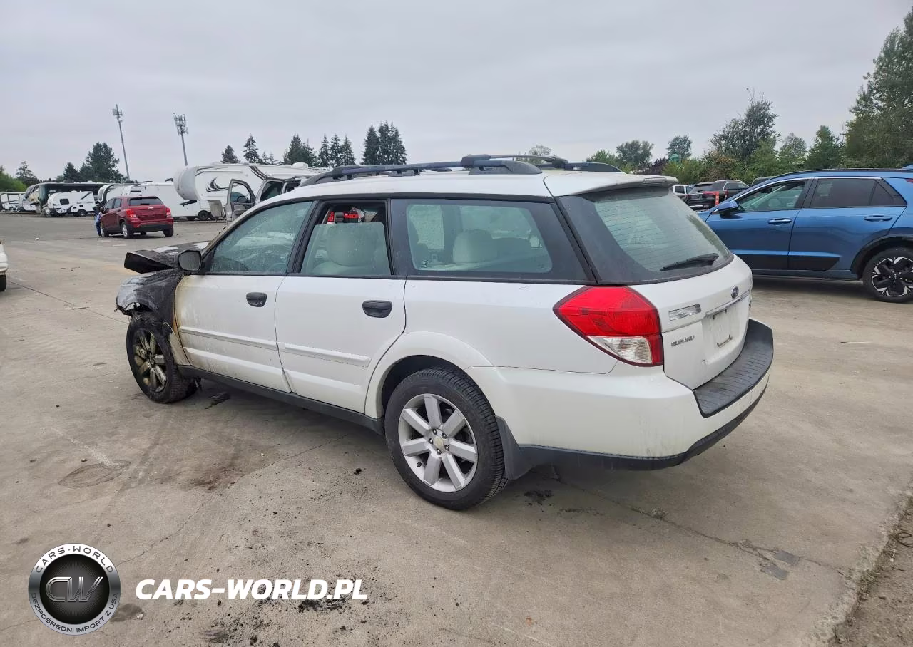 2008 Subaru Outback 2.5I VIN:4S4BP61CX87339590 - 2