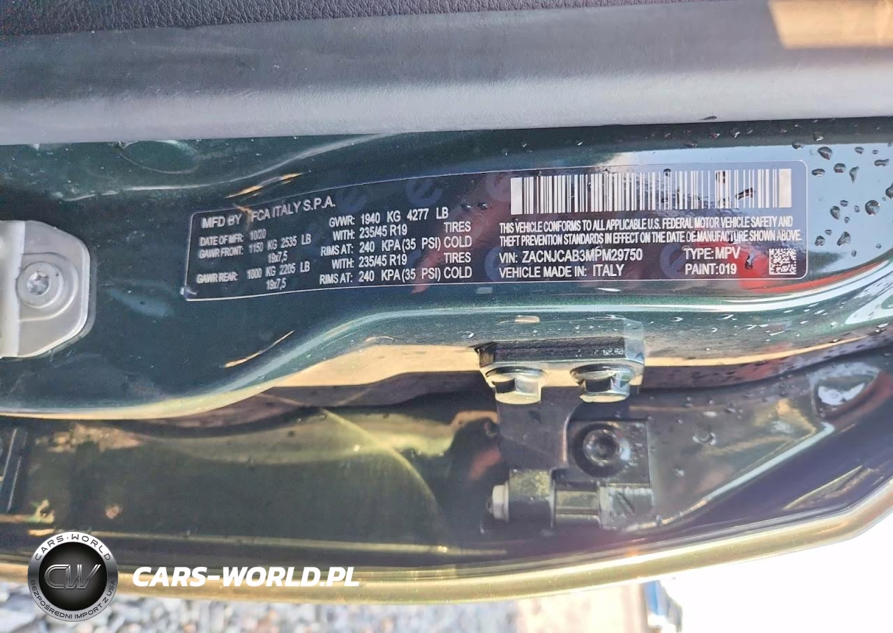 2021 Jeep Renegade Sport VIN:ZACNJCAB3MPM29750 - 13