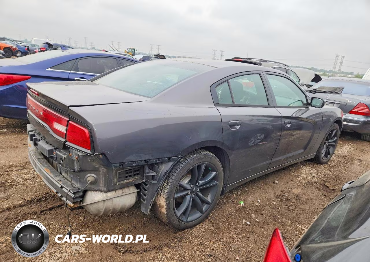 2014 Dodge Charger Se VIN:2C3CDXBGXEH186626 - 3