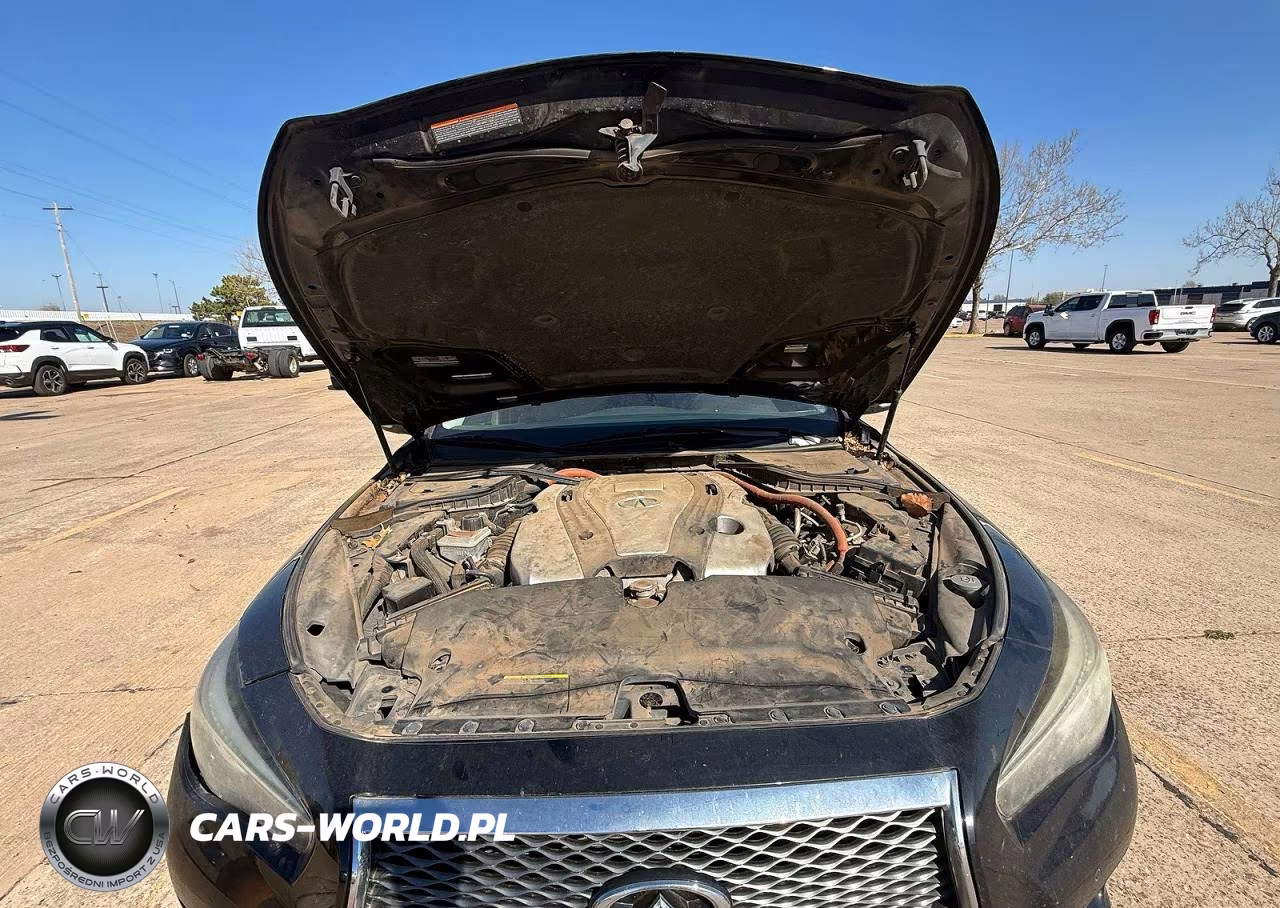 2014 Infiniti Q50 Hybrid Premium VIN:JN1AV7AR0EM700535 - 7
