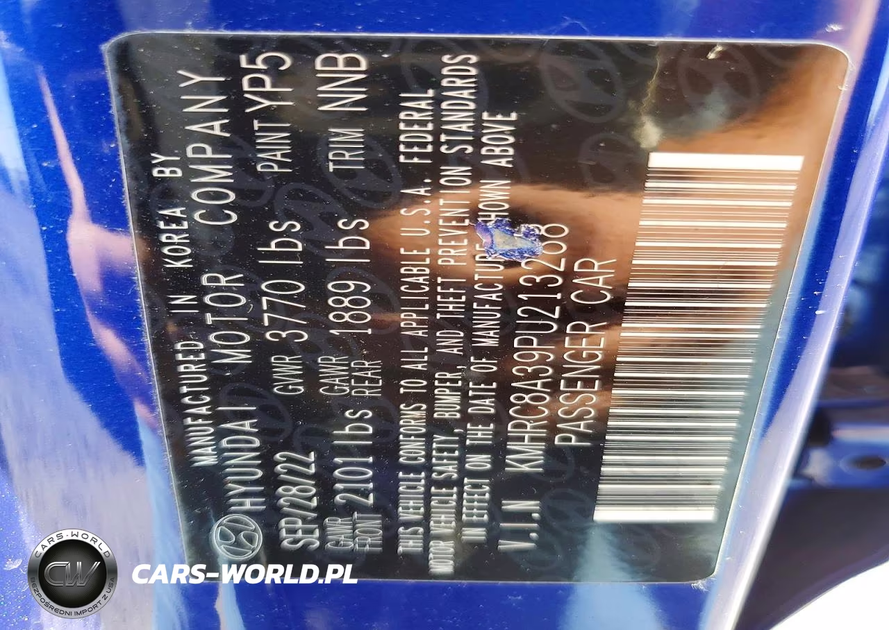 2023 Hyundai Venue Limited VIN:KMHRC8A39PU213288 - 13