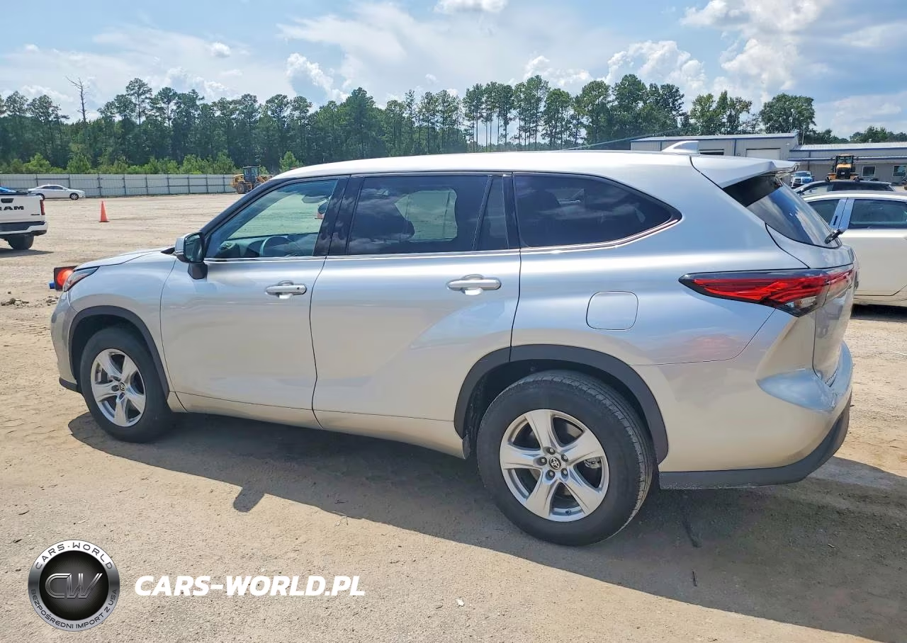 2021 Toyota Highlander L VIN:5TDCZRAH8MS070389 - 2
