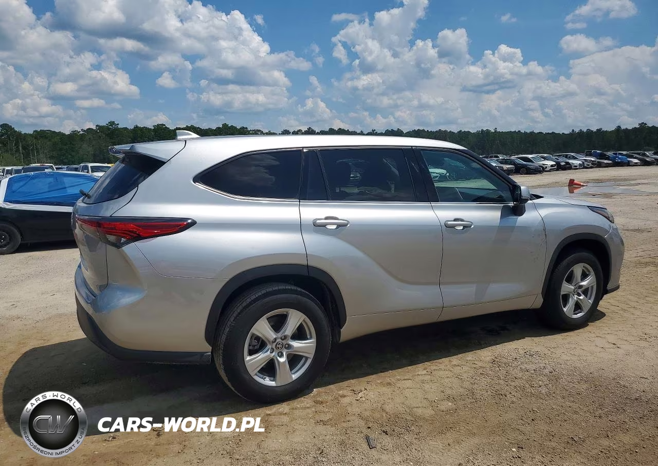 2021 Toyota Highlander L VIN:5TDCZRAH8MS070389 - 3