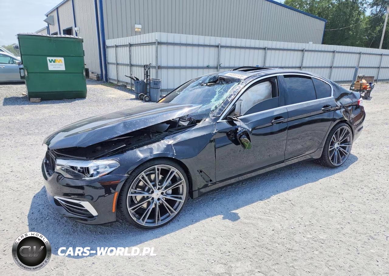 2019 BMW 540 I VIN:WBAJE5C51KWW30357 - 1