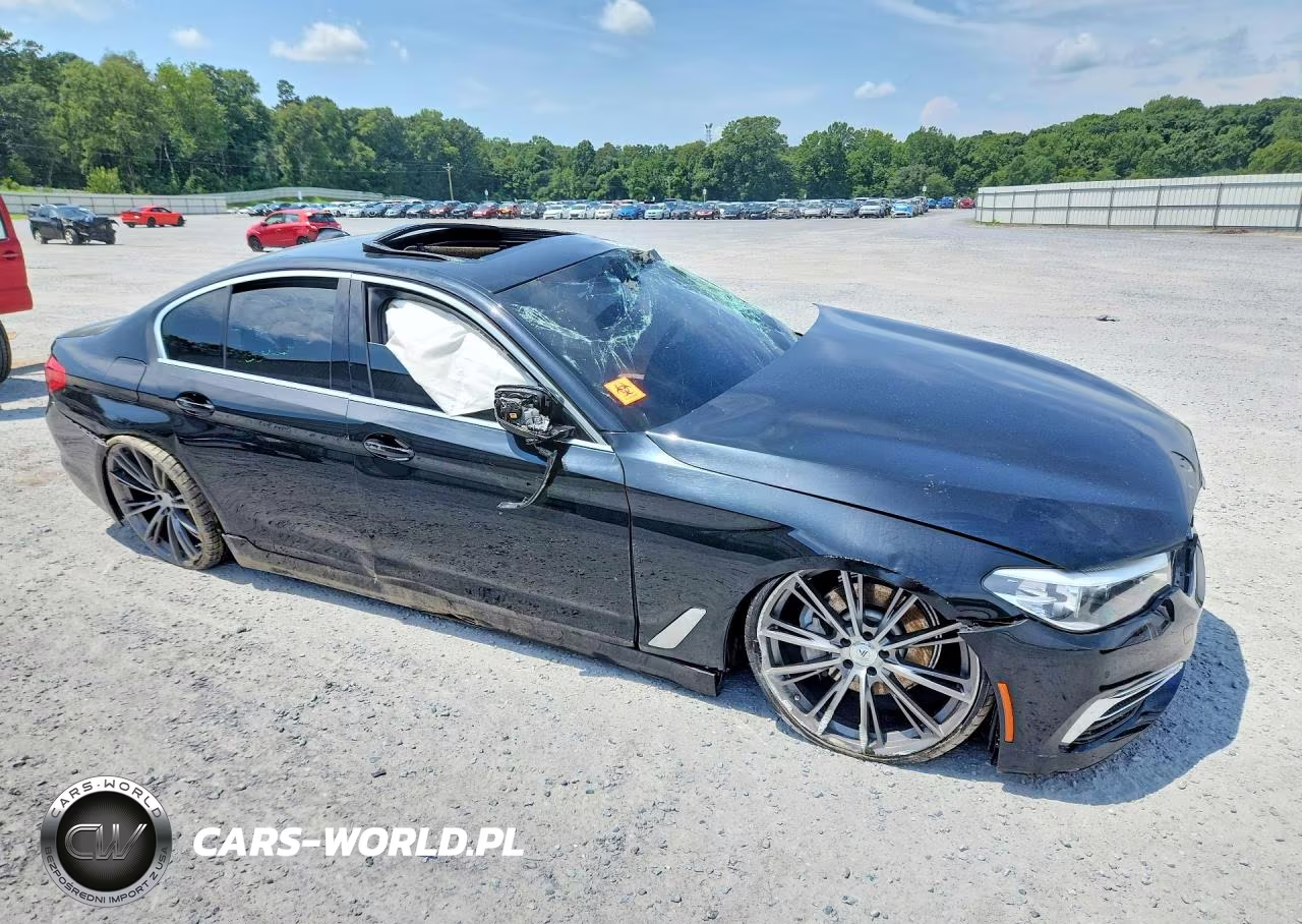 2019 BMW 540 I VIN:WBAJE5C51KWW30357 - 4