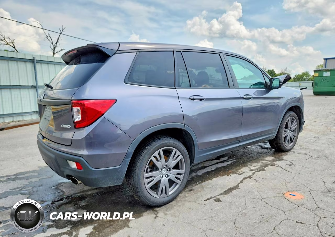 2021 Honda Passport Exl VIN:5FNYF8H52MB001142 - 3