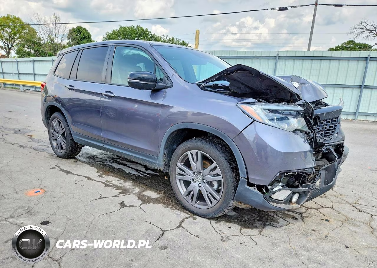 2021 Honda Passport Exl VIN:5FNYF8H52MB001142 - 4