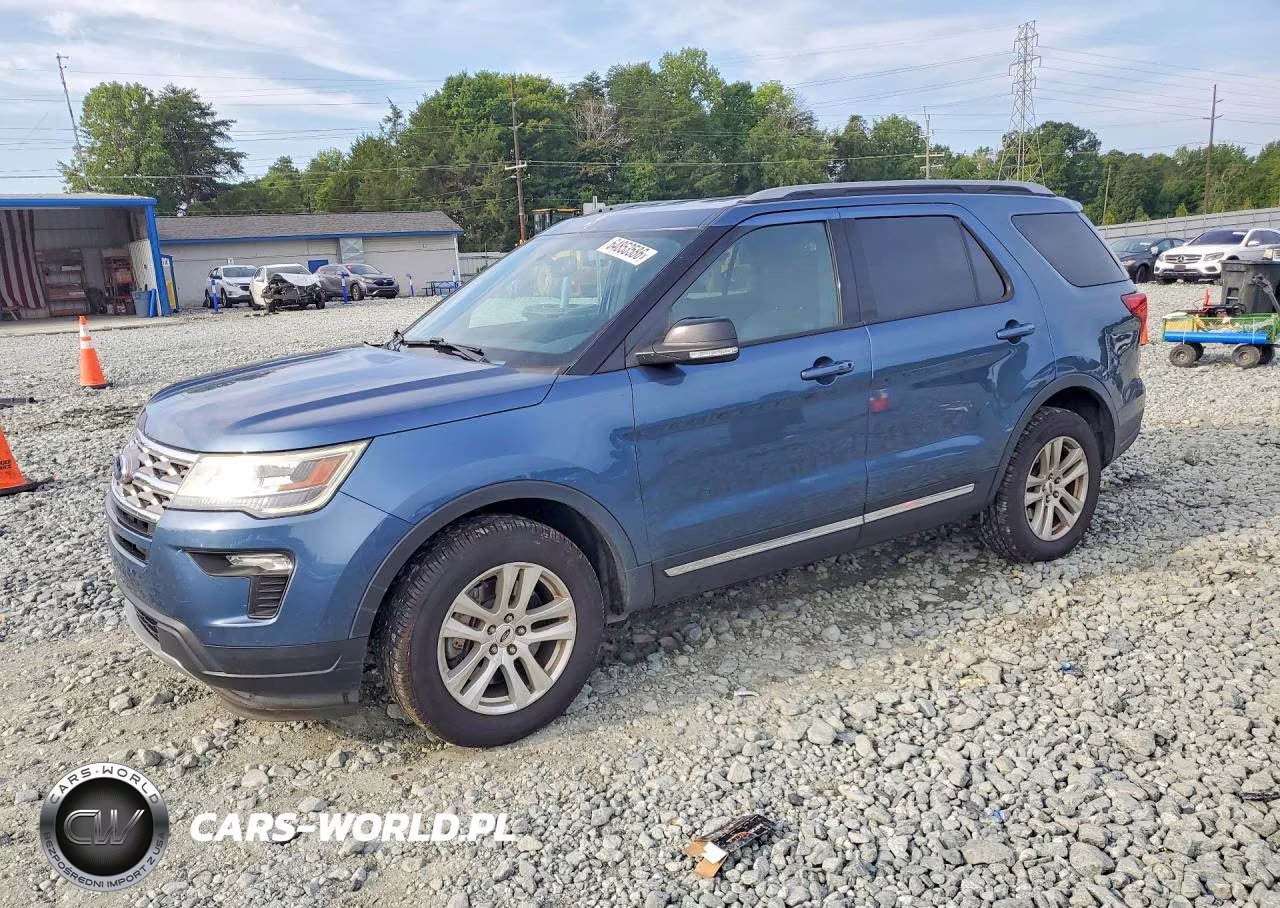2018 Ford Explorer Xlt VIN:1FM5K8D86JGB38516 - 1