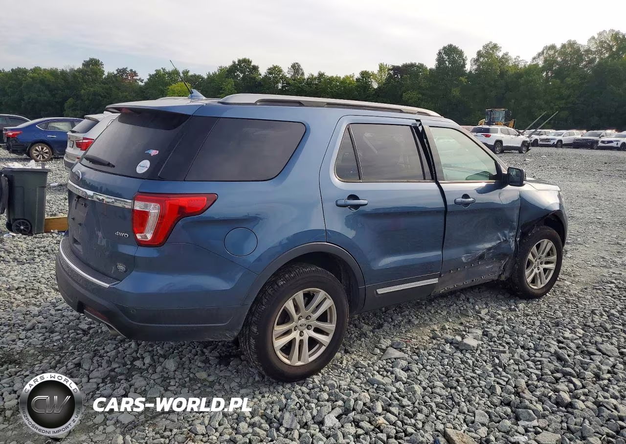2018 Ford Explorer Xlt VIN:1FM5K8D86JGB38516 - 3