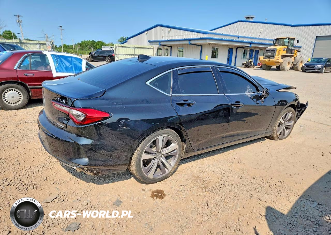 2021 Acura Tlx Advance VIN:19UUB6F61MA009513 - 3