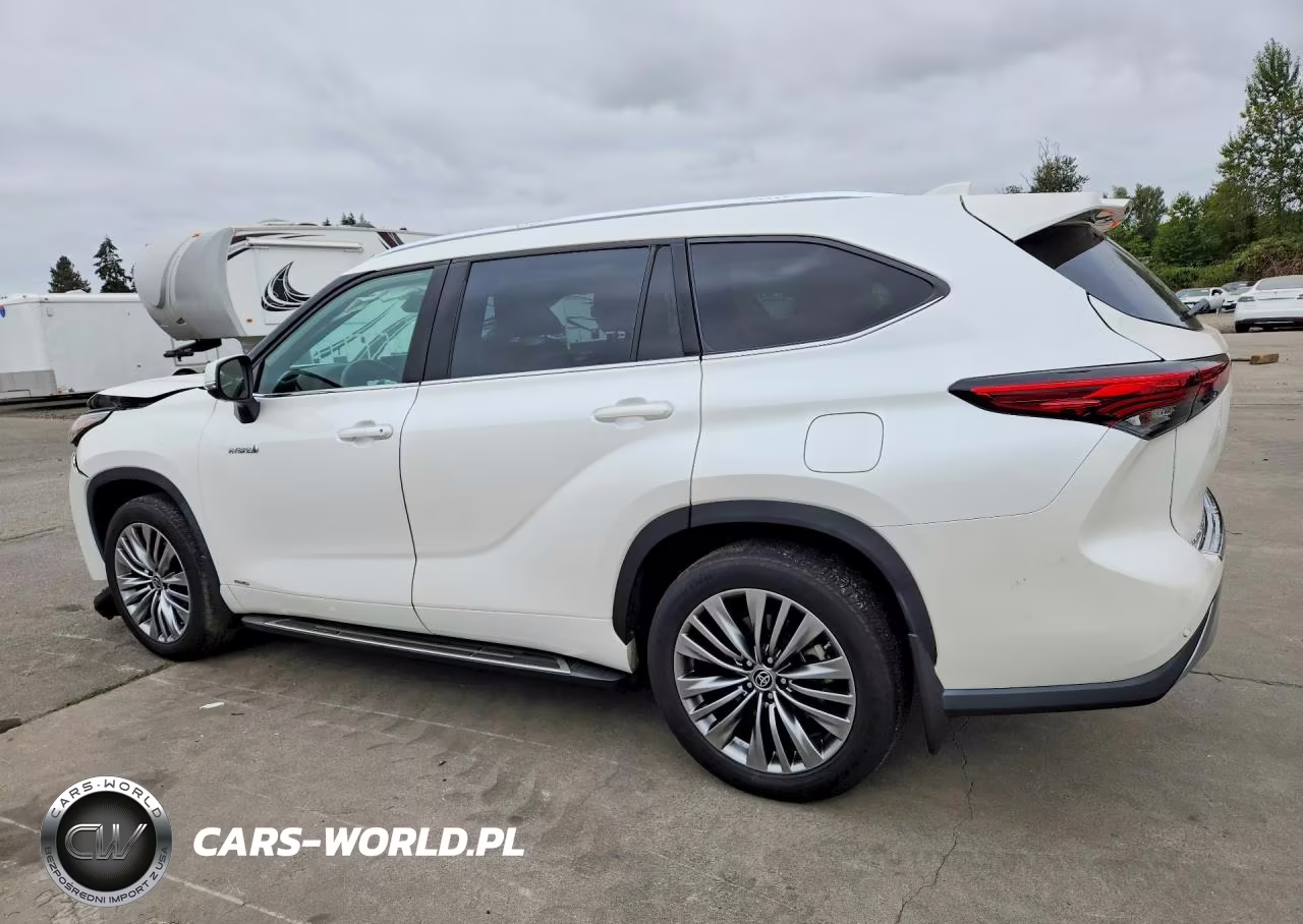 2021 Toyota Highlander Hybrid Platinum VIN:5TDEBRCH1MS037471 - 2