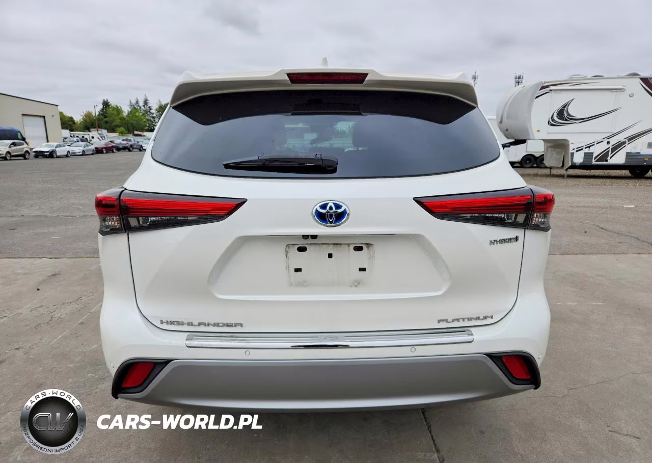 2021 Toyota Highlander Hybrid Platinum VIN:5TDEBRCH1MS037471 - 6