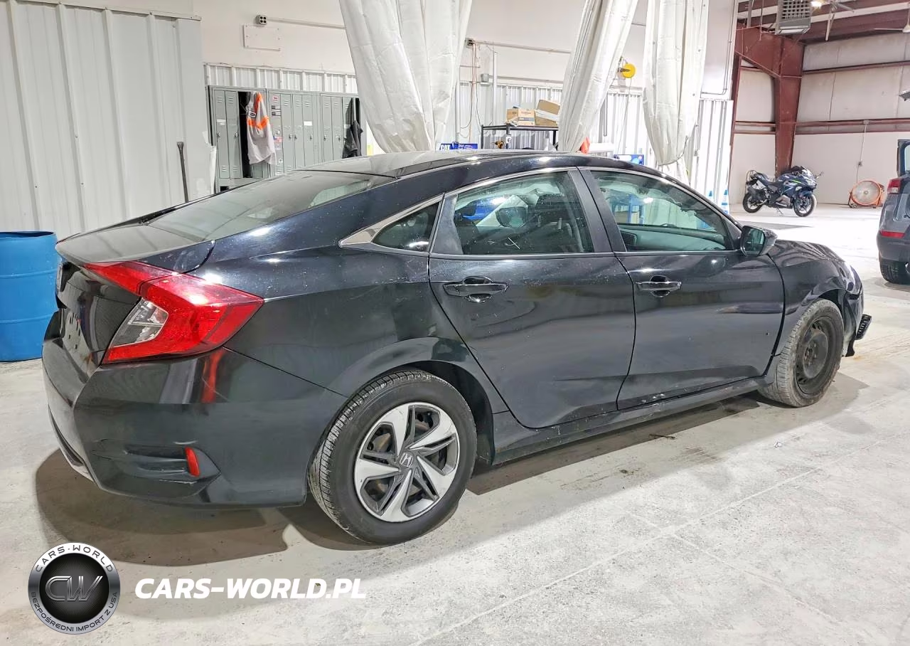 2019 Honda Civic Lx VIN:2HGFC2F69KH565047 - 3