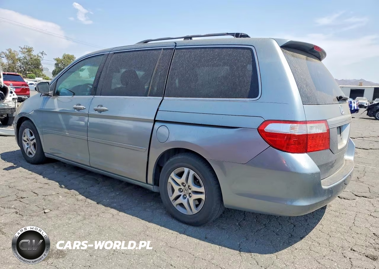 2005 Honda Odyssey Ex VIN:5FNRL38475B080736 - 2