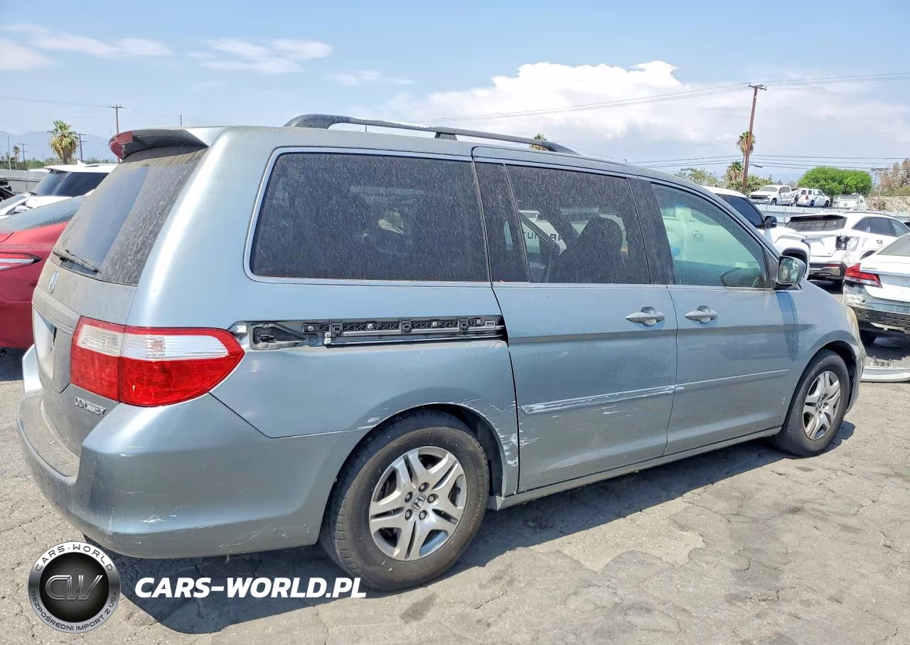 2005 Honda Odyssey Ex VIN:5FNRL38475B080736 - 3