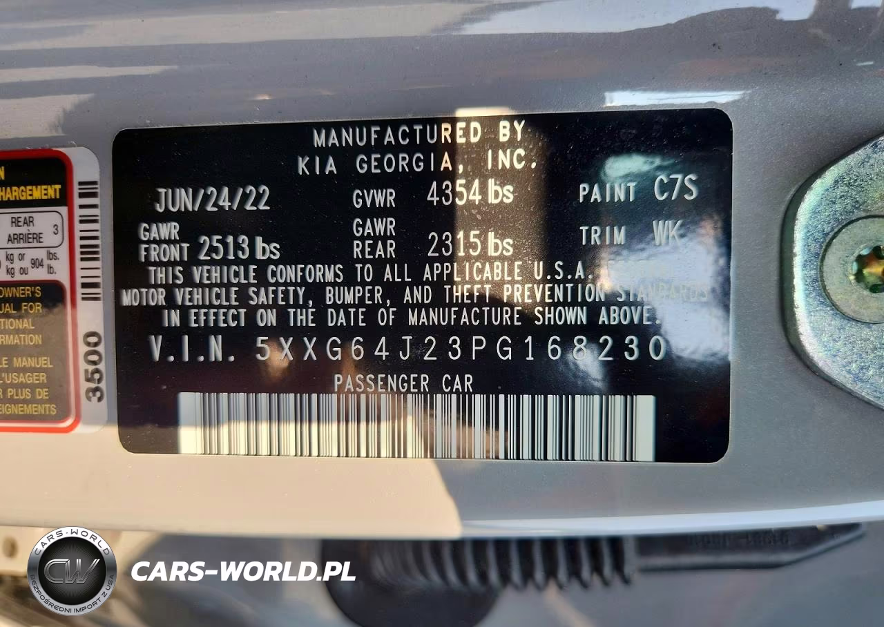 2023 Kia K5 Gt Line VIN:5XXG64J23PG168230 - 12