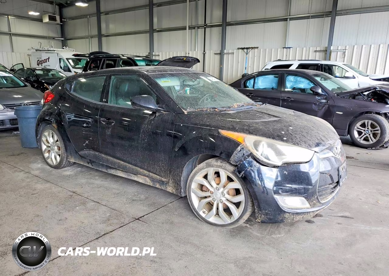 2012 Hyundai Veloster VIN:KMHTC6ADXCU061714 - 4