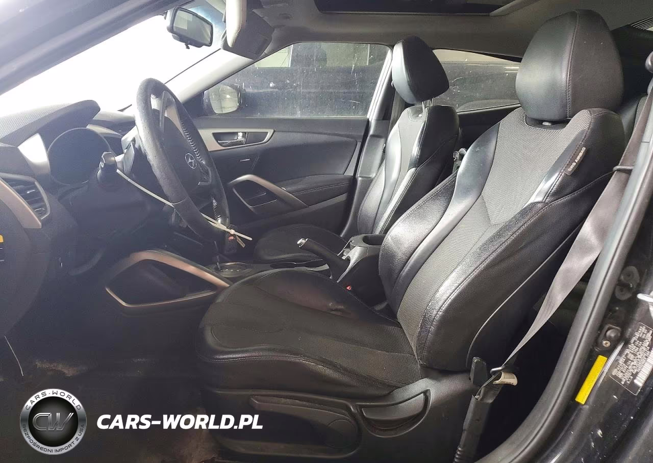 2012 Hyundai Veloster VIN:KMHTC6ADXCU061714 - 7