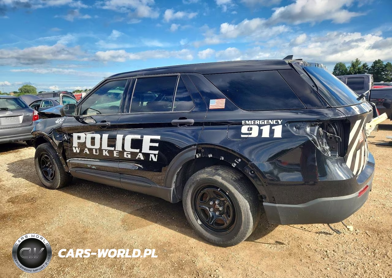 2022 Ford Explorer Police Interceptor VIN:1FM5K8AB4NGC36529 - 2