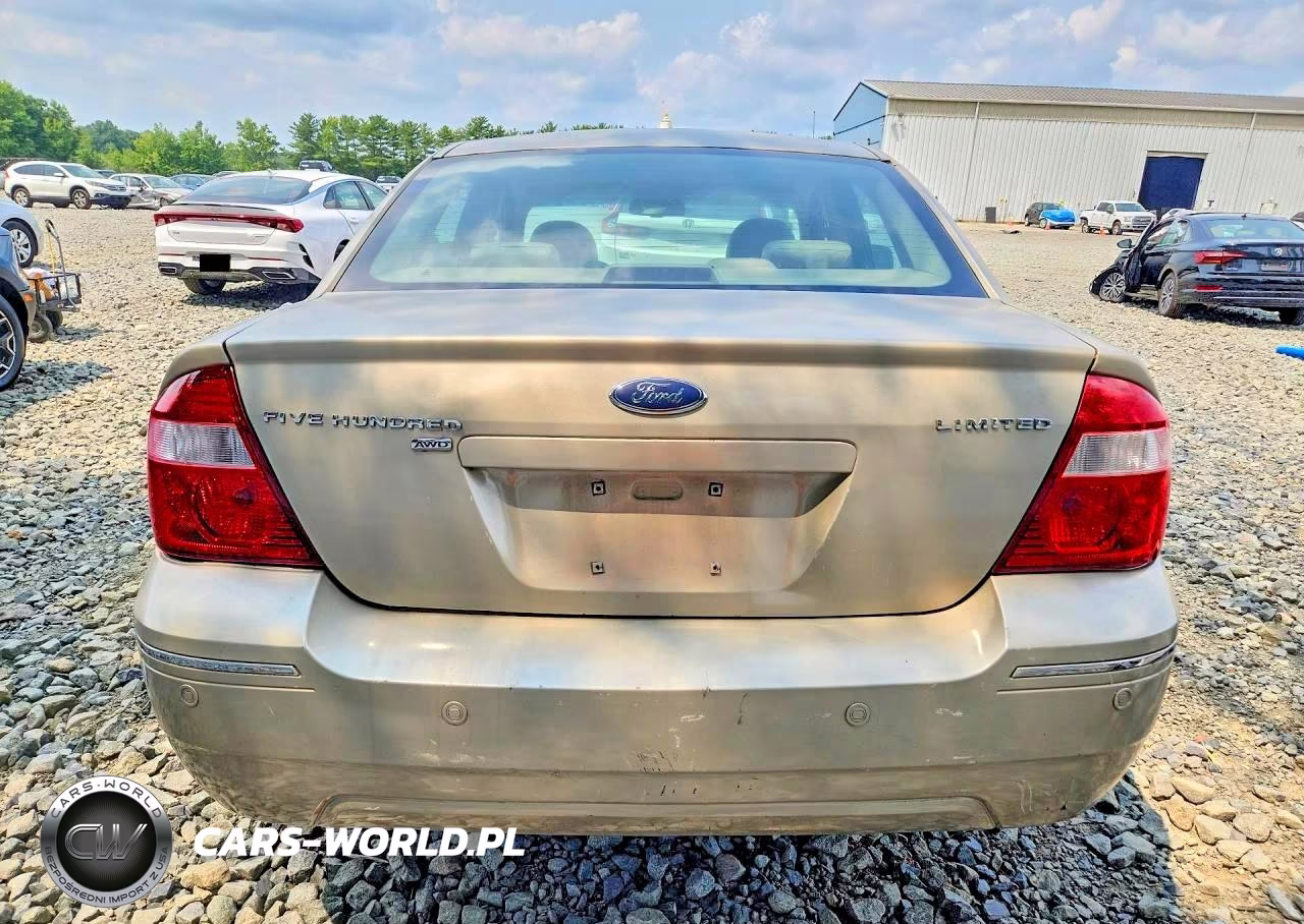 2006 Ford Five Hundred Limited VIN:1FAHP28186G111635 - 6