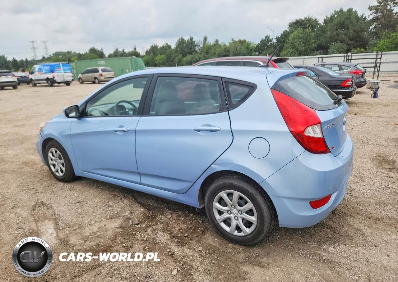 2014 Hyundai Accent Gs VIN:KMHCT5AE8EU178942 - 2