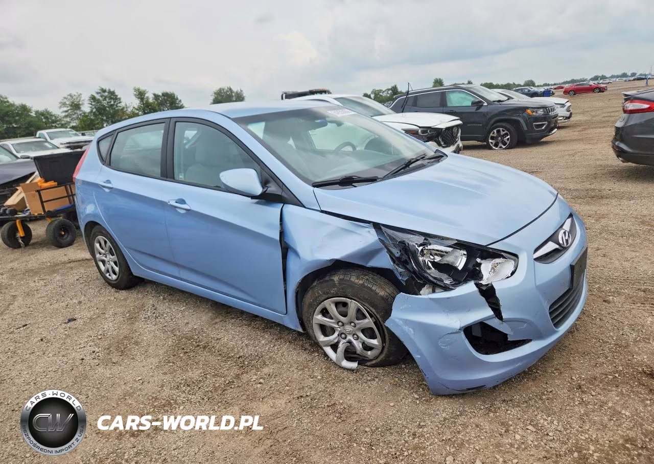 2014 Hyundai Accent Gs VIN:KMHCT5AE8EU178942 - 4