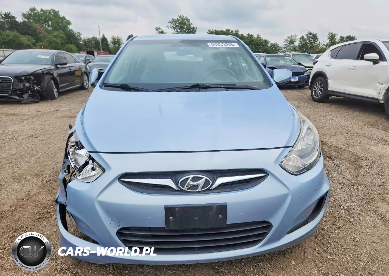 2014 Hyundai Accent Gs VIN:KMHCT5AE8EU178942 - 5