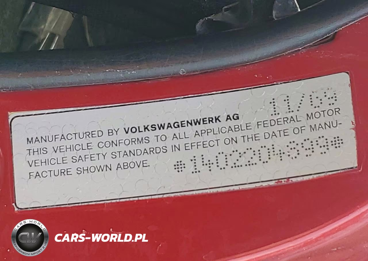1970 Volkswagen Karmann Ghia VIN:1402204899 - 12