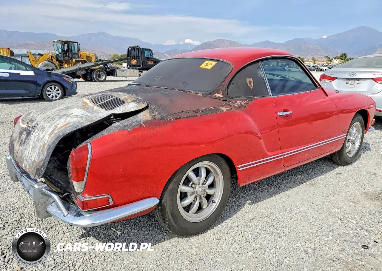 1970 Volkswagen Karmann Ghia VIN:1402204899 - 3