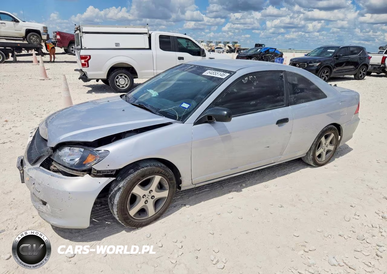 2005 Honda Civic Dx Vp VIN:1HGEM21125L077876 - 1