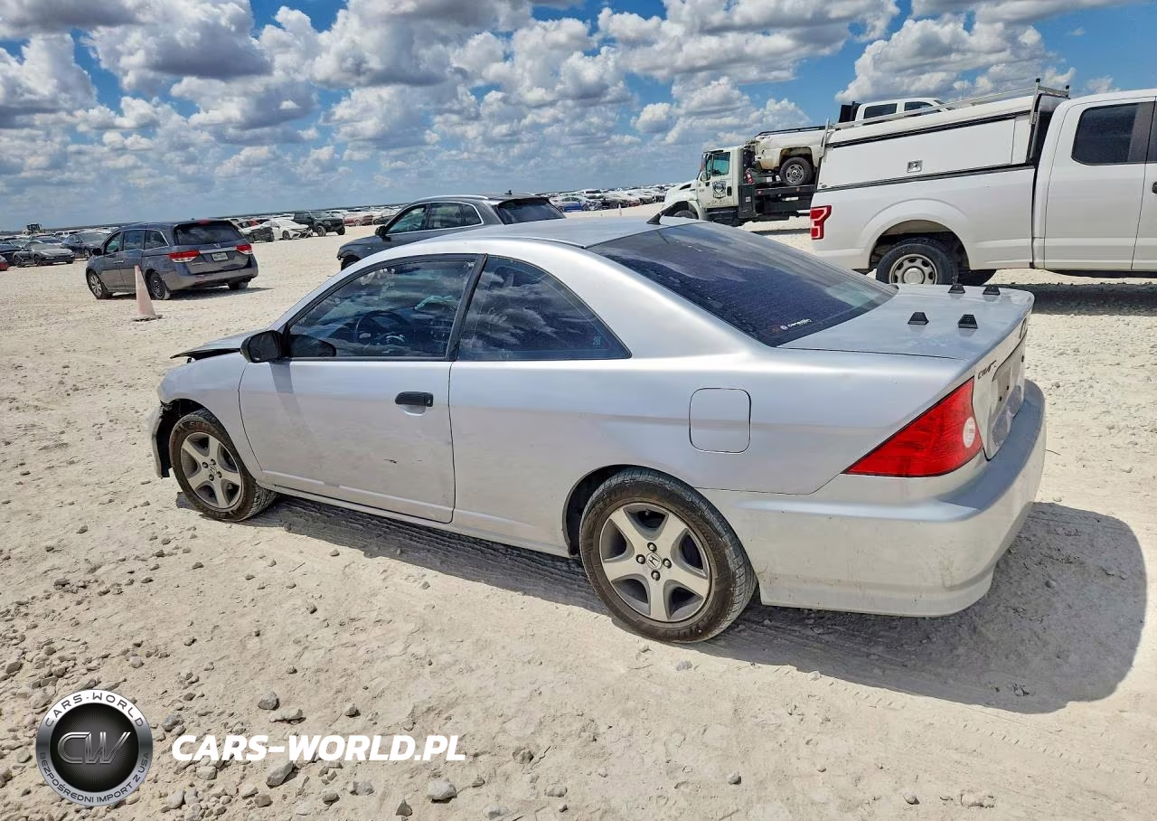 2005 Honda Civic Dx Vp VIN:1HGEM21125L077876 - 2