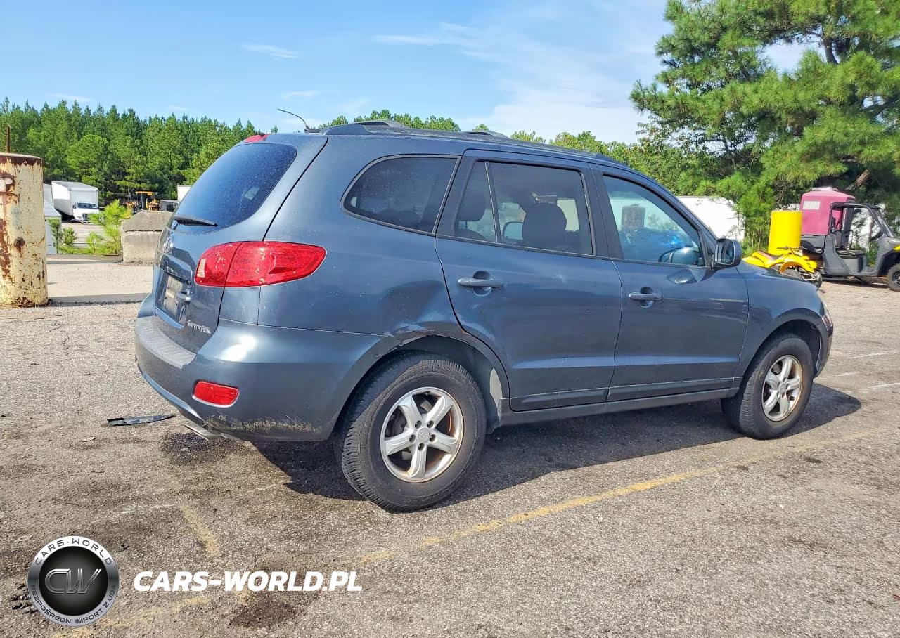 2007 Hyundai Santa Fe Gls VIN:5NMSG13D47H124615 - 3