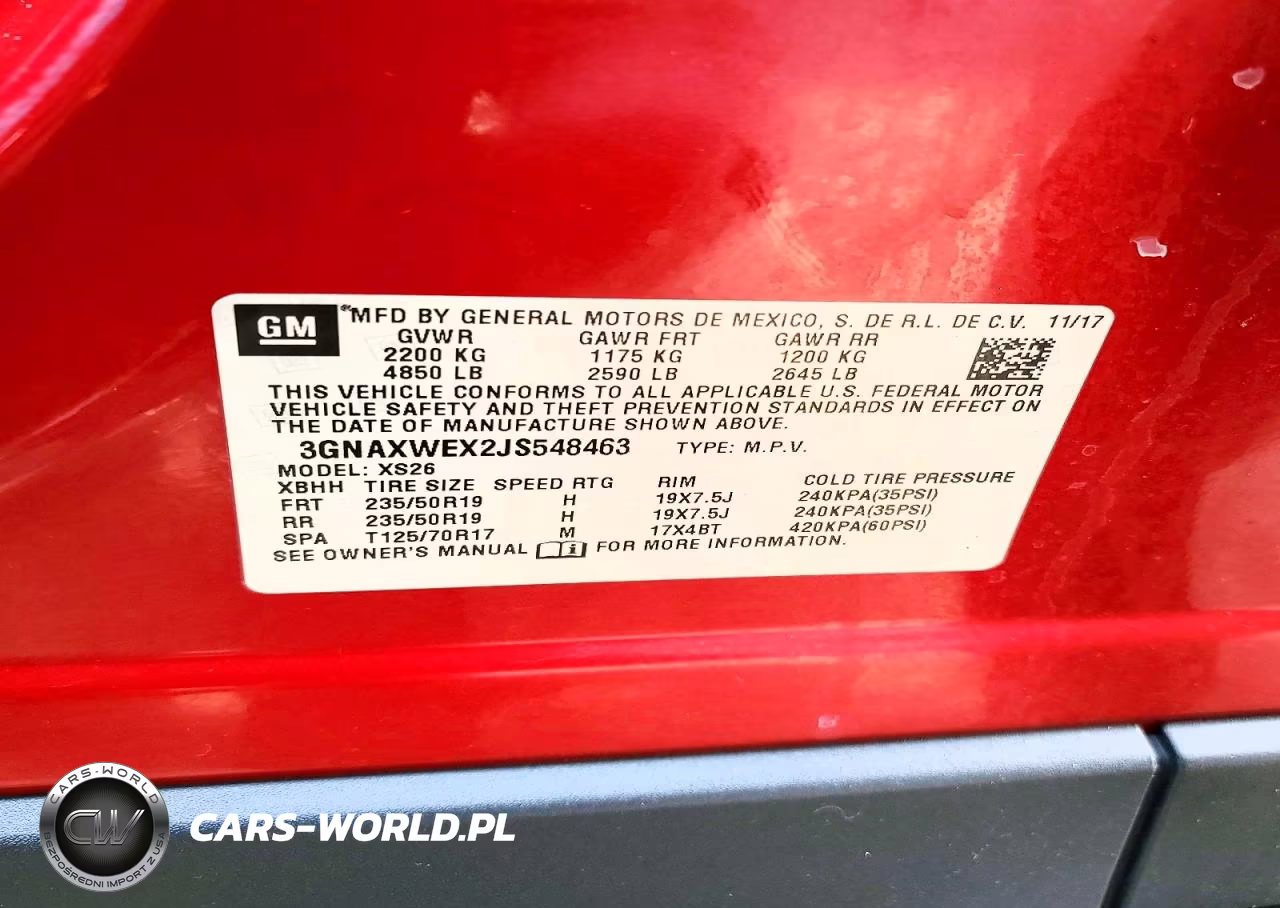 2018 Chevrolet Equinox Lt VIN:3GNAXWEX2JS548463 - 12