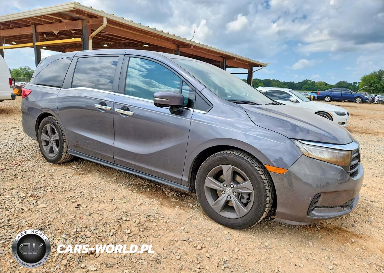 2022 Honda Odyssey Ex VIN:5FNRL6H54NB011271 - 4
