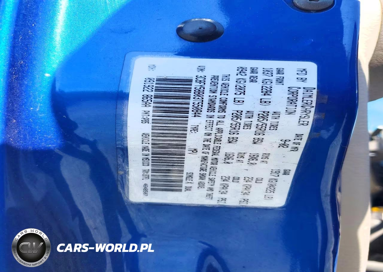2003 Chrysler Pt Cruiser Touring VIN:3C8FY58B03T550844 - 13