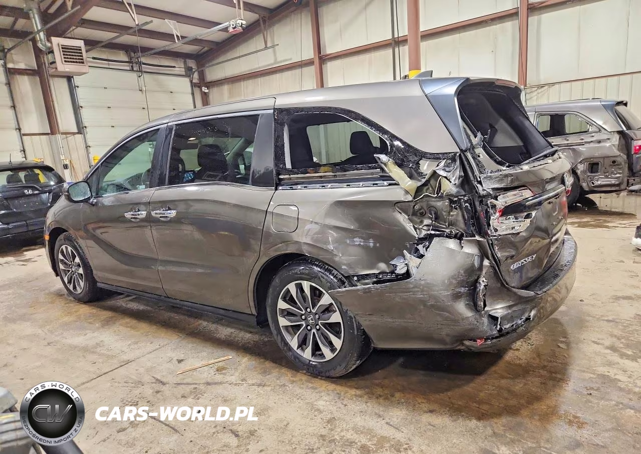 2021 Honda Odyssey Exl VIN:5FNRL6H77MB030140 - 2