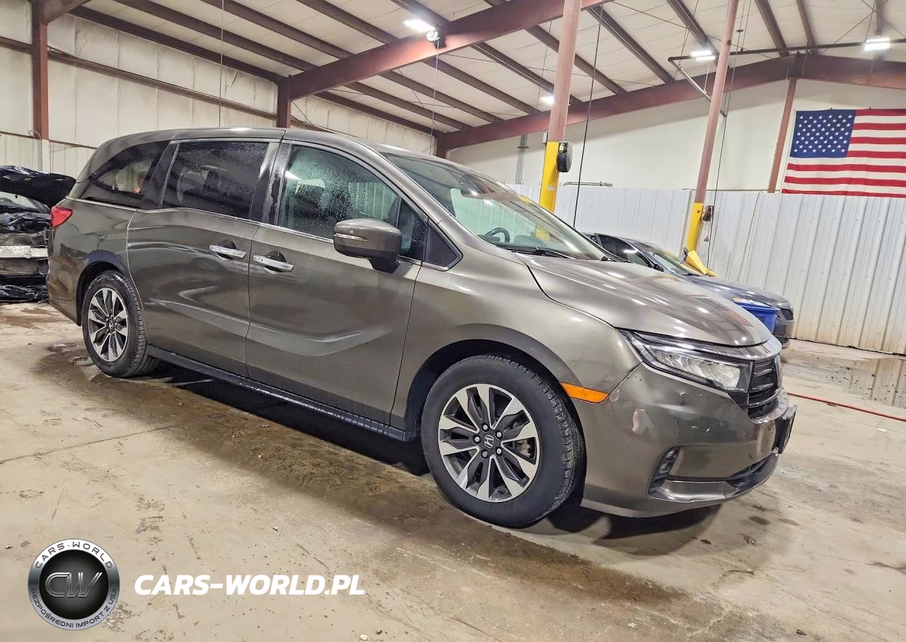 2021 Honda Odyssey Exl VIN:5FNRL6H77MB030140 - 4