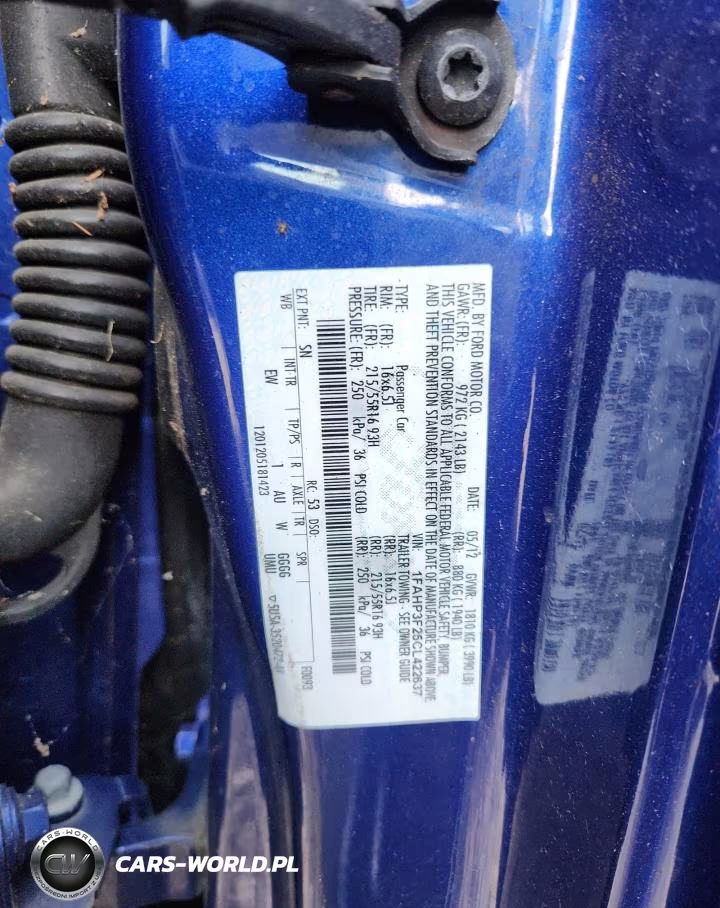 2012 Ford Focus Se VIN:1FAHP3F25CL422637 - 12