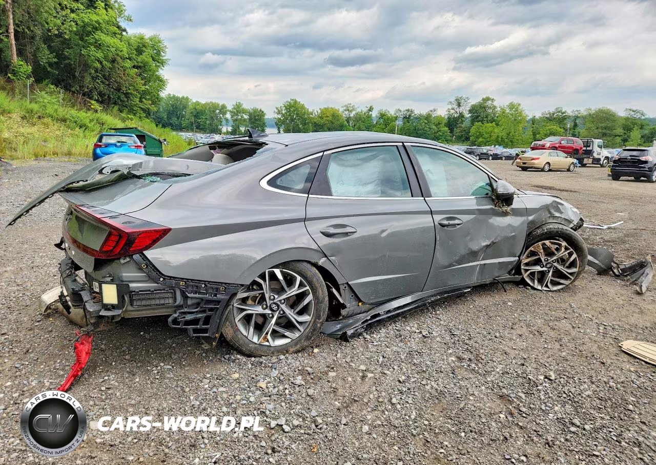 2023 Hyundai Sonata Sel VIN:KMHL64JA5PA284624 - 3