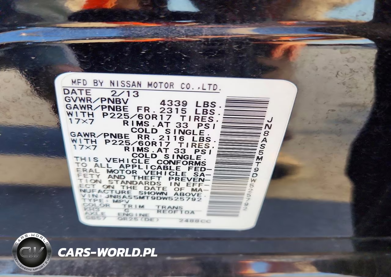 2013 Nissan Rogue S VIN:JN8AS5MT9DW525792 - 13