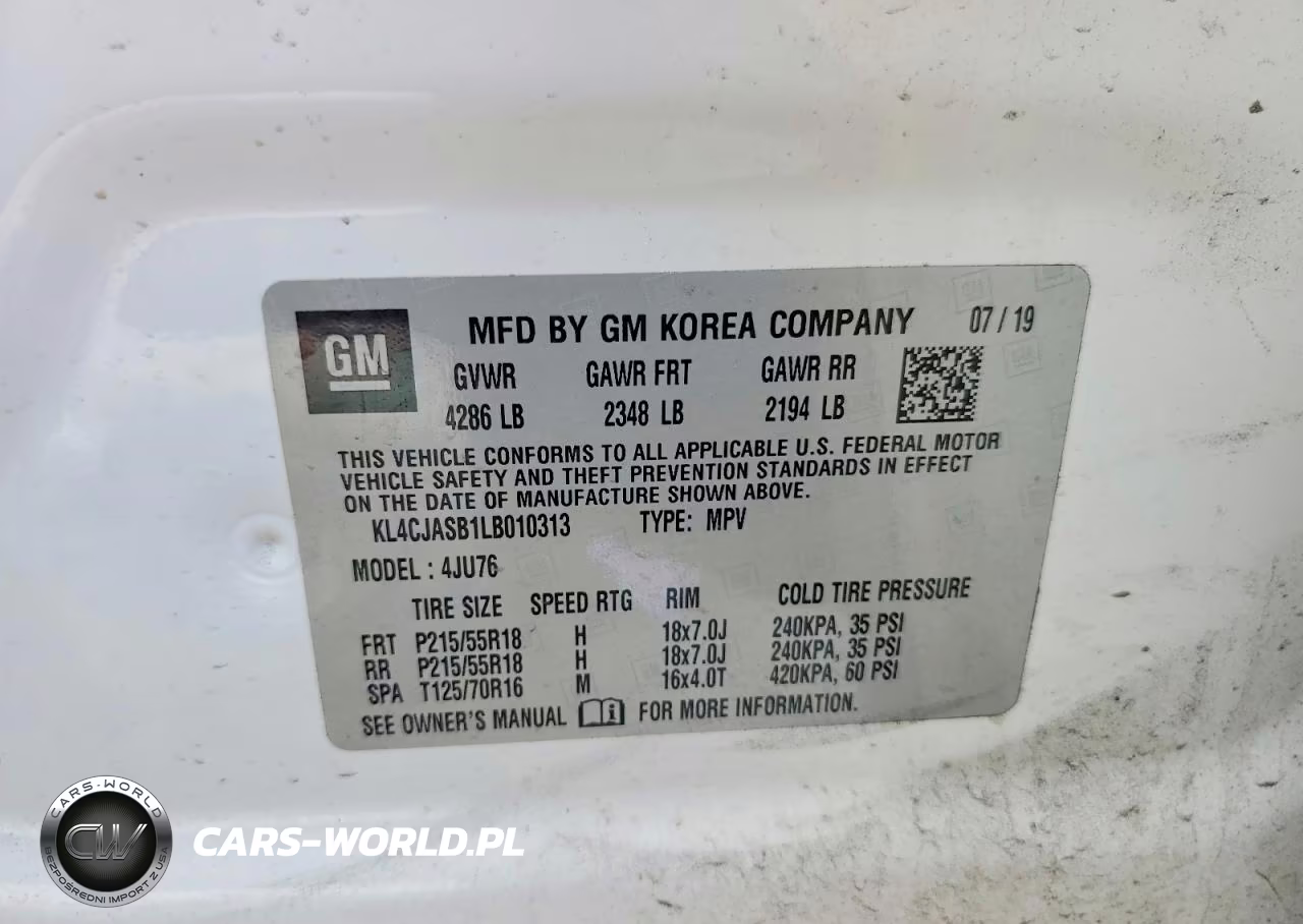 2020 Buick Encore Preferred VIN:KL4CJASB1LB010313 - 13