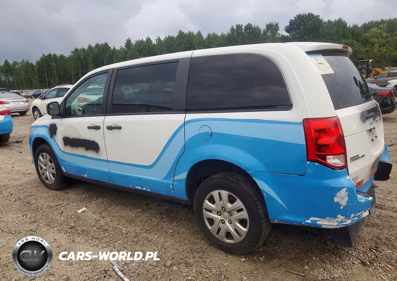 2019 Dodge Grand Caravan Se VIN:2C7WDGBG6KR798808 - 2